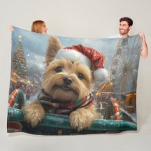 Cairn Terrier Dog Roller Coaster Christmas
