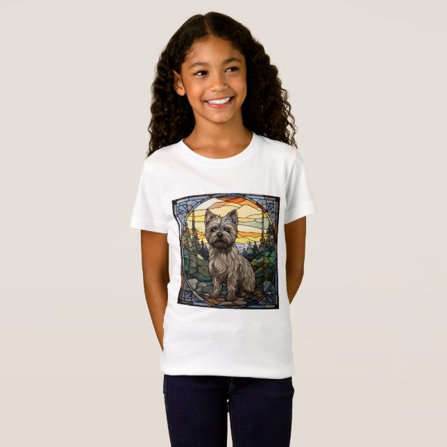 Cairn Terrier Dog T-Shirt (Front Full)