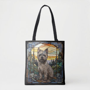 Cairn Terrier Dog Tote Bag