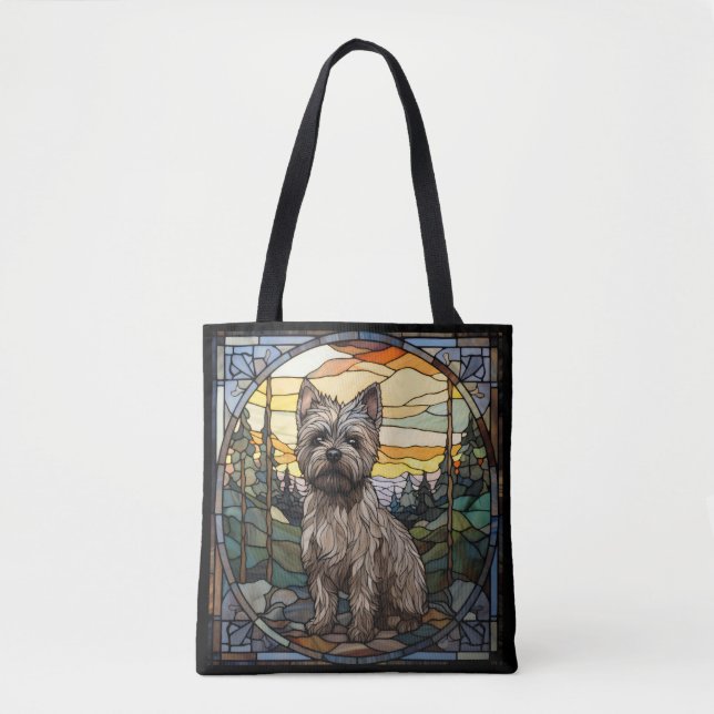 Cairn Terrier Dog Tote Bag (Front)