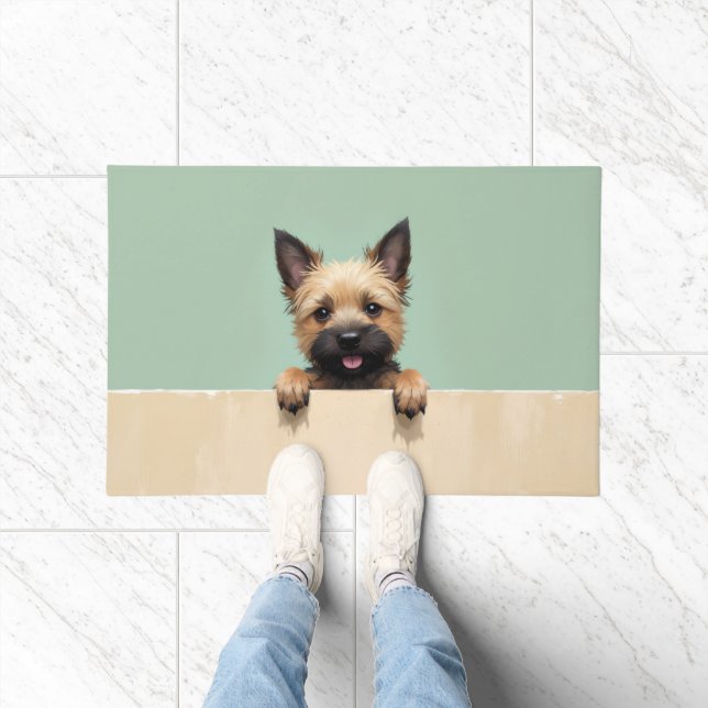 Cairn Terrier Doormat Art (Indoor)