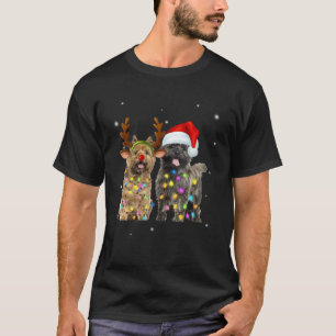 Cairn Terrier Gift Christmas Reindeer Dog Lover Gi T-Shirt