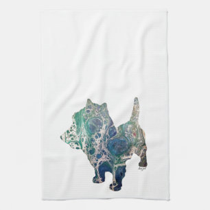 Cairn Terrier Gifts, Cairn Terrier Tea Towel