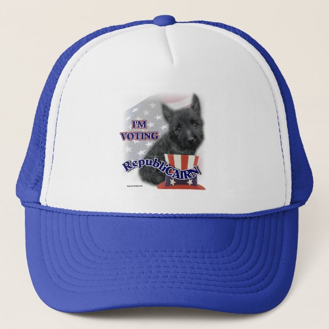 Cairn Terrier Gifts Trucker Hat (Front)