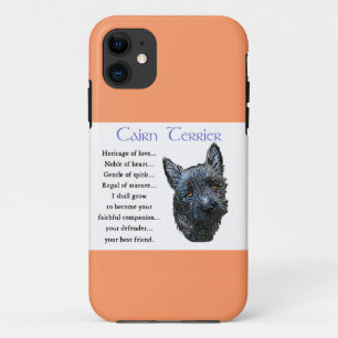 Cairn Terrier Heritage of Love iPhone 11 Case