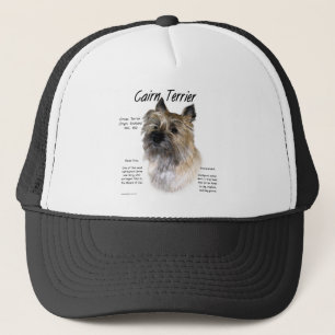 Cairn Terrier History Design Trucker Hat