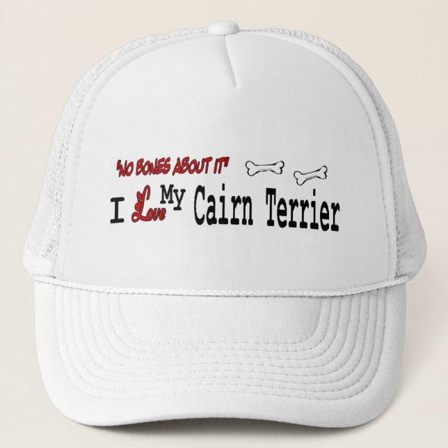 Cairn Terrier (I Love) Hat (Front)