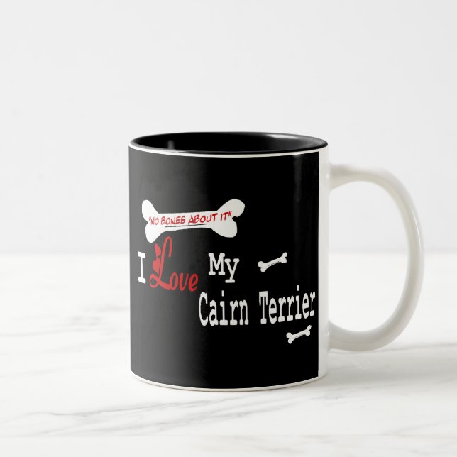 Cairn Terrier (I Love) Mug (Right)