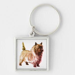 Cairn Terrier Key Ring