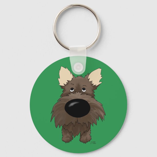 Cairn Terrier Keychain (Front)