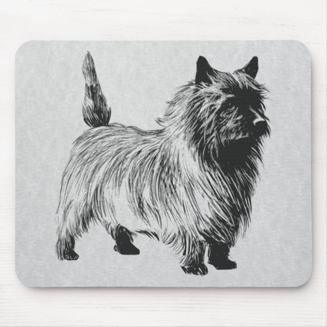 cairn terrier mouse mat (Front)