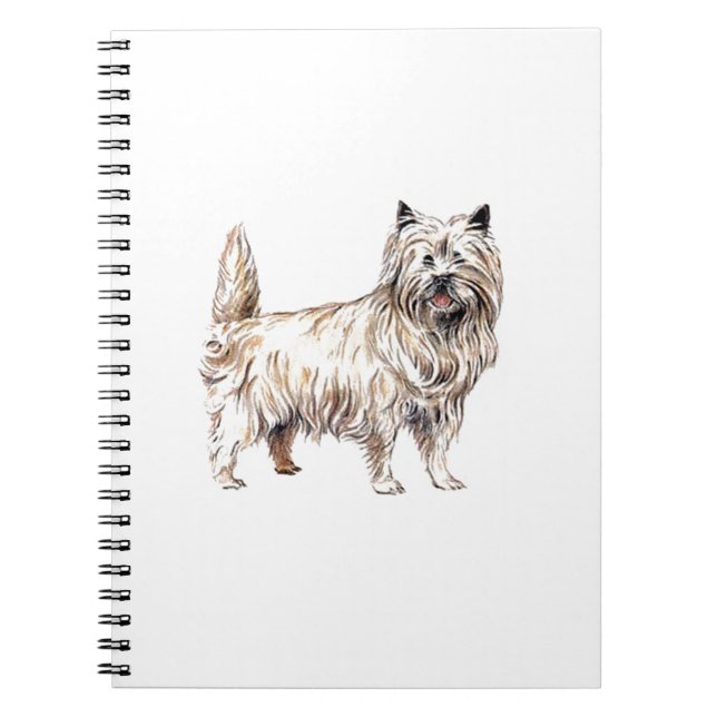 Cairn Terrier Notebook (Front)