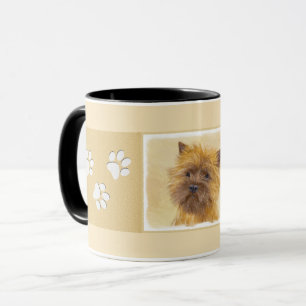 Cairn Terrier Painting - Cute Original Dog Art Mug