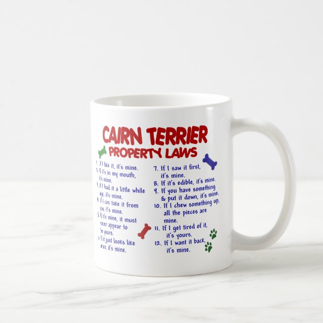 CAIRN TERRIER PL2 COFFEE MUG (Right)