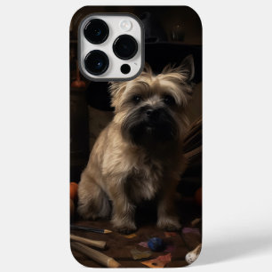 Cairn Terrier Pumpkins Halloween Scary  Case-Mate iPhone 14 Pro Max Case
