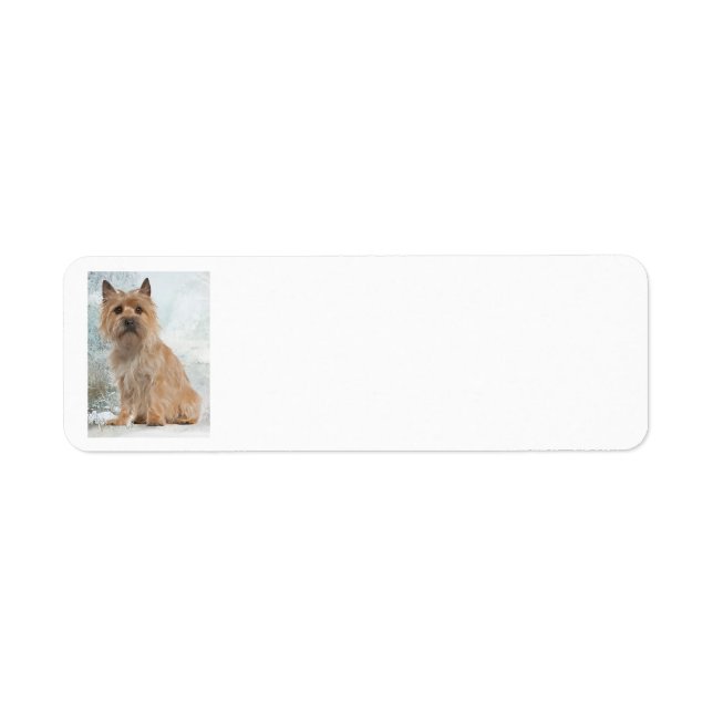 Cairn Terrier Return Address Label (Front)