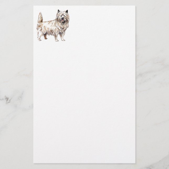 Cairn Terrier Stationery (Front)