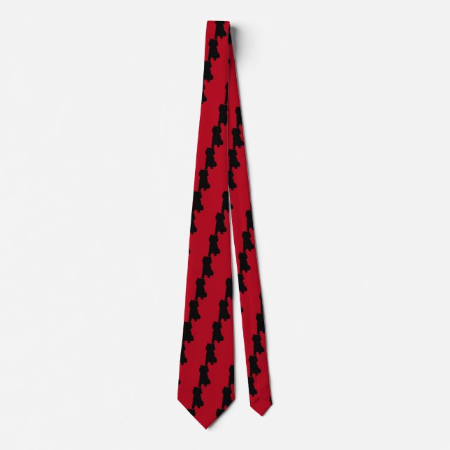 Cairn Terrier Tie (Front)