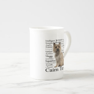 Cairn Terrier Traits Bone China Mug