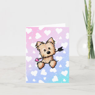 Cairn Terrier Valentines Day Card