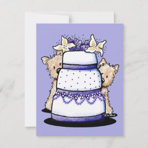 Cairn Terrier Wedding Invitations