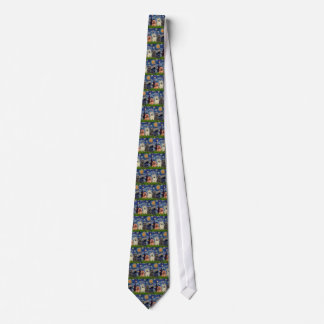 Cairn Terriers (three) - Starry Night Tie