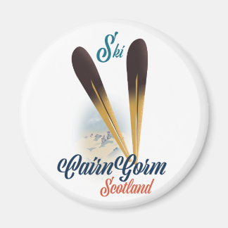 CairnGorm Scotland Ski poster Magnet