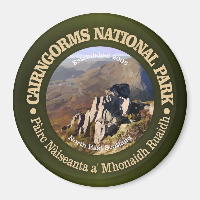 Cairngorms National Park Magnet (Front)