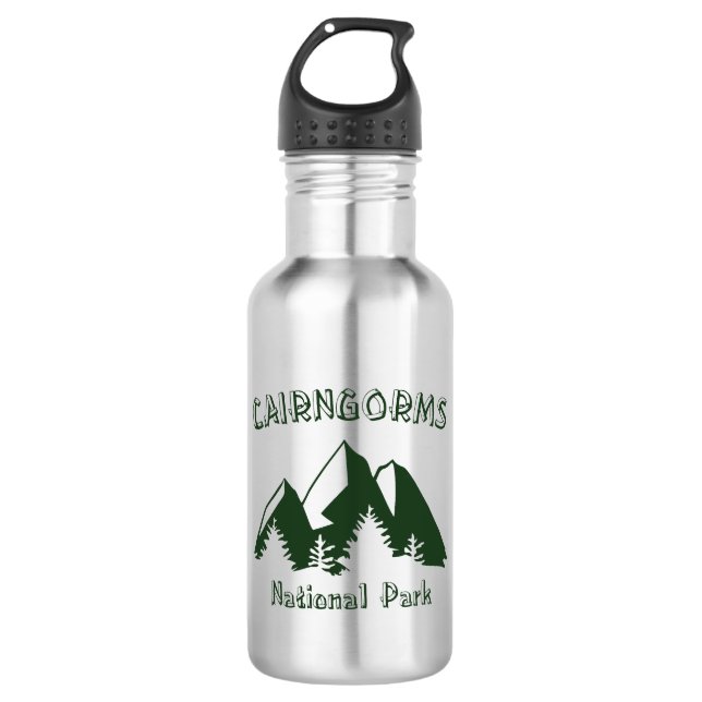 Cairngorms National Park Scotland 532 Ml Water Bottle (Front)