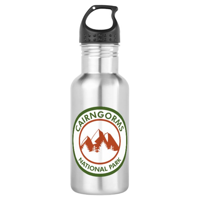 Cairngorms National Park Scotland 532 Ml Water Bottle (Front)