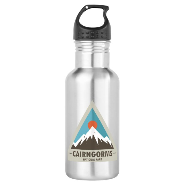 Cairngorms National Park Scotland 532 Ml Water Bottle (Front)