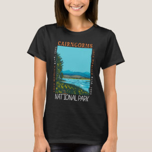 Cairngorms National Park Scotland Distressed T-Shirt