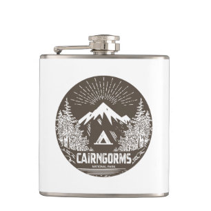 Cairngorms National Park Scotland Hip Flask