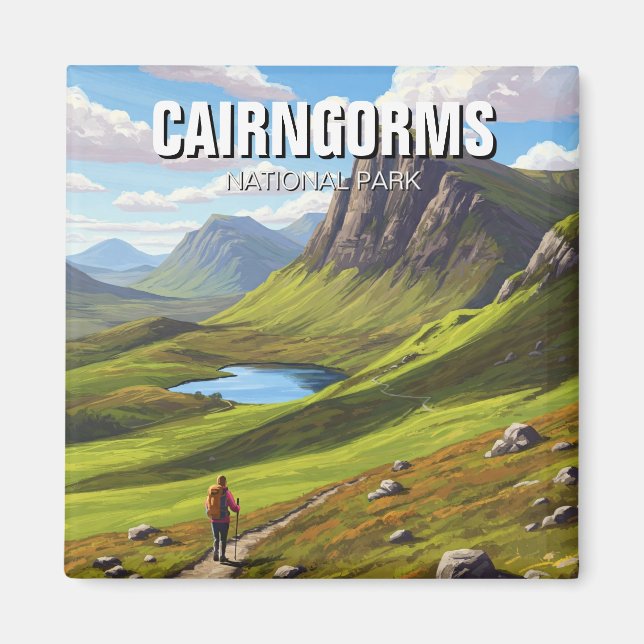 Cairngorms National Park Scotland Magnet (Front)