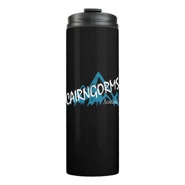 Cairngorms National Park Scotland Mountains Thermal Tumbler (Front)