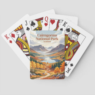 Cairngorms National Park Scotland Playing Cards