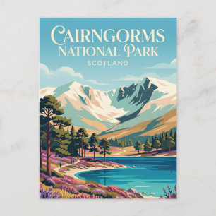 Cairngorms National Park Scotland Postcard
