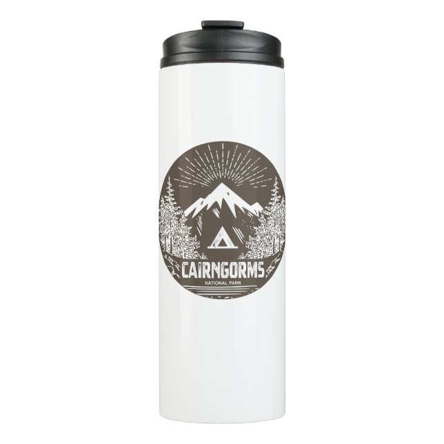 Cairngorms National Park Scotland Thermal Tumbler (Front)