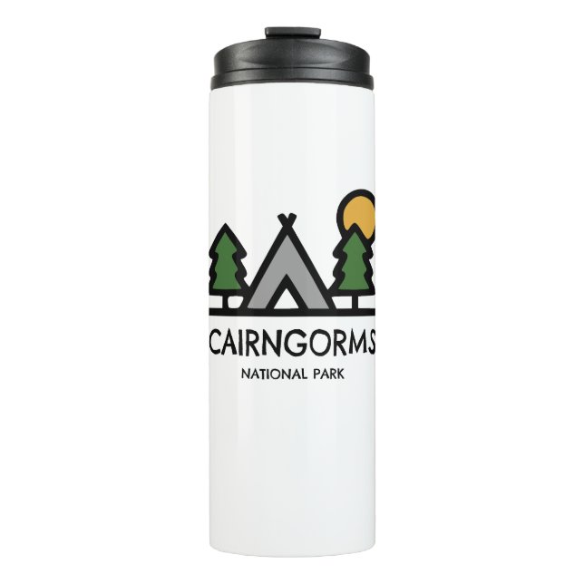 Cairngorms National Park Scotland Thermal Tumbler (Front)