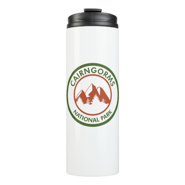 Cairngorms National Park Scotland Thermal Tumbler (Front)