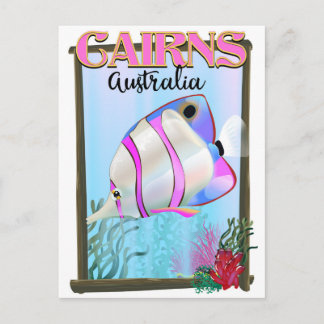 Cairns Australia Holiday poster Postcard