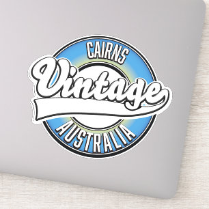 Cairns Australia vintage logo.