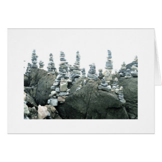 Cairns (small stone sculptures)