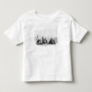 Cairo Egypt, Camel Jockeys Giza Pyramids (NR) Toddler T-Shirt