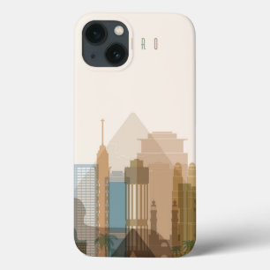 Cairo, Egypt City Skyline iPhone 13 Case