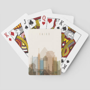 Cairo, Egypt   City Skyline Playing Cards