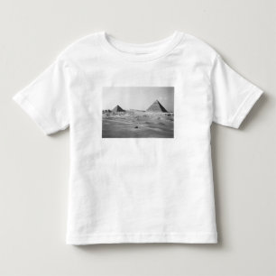 Cairo Egypt, Giza Pyramids Toddler T-Shirt