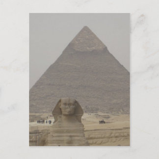 Cairo Egypt Pyramid/Sphynx Postcard