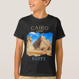 Cairo Egypt Pyramids cairo' In Arabic Egyptian Vac T-Shirt