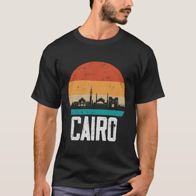 Cairo Egypt Skyline Cairo T-Shirt (Front)